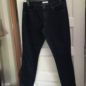 Loft curvy skinny jeans